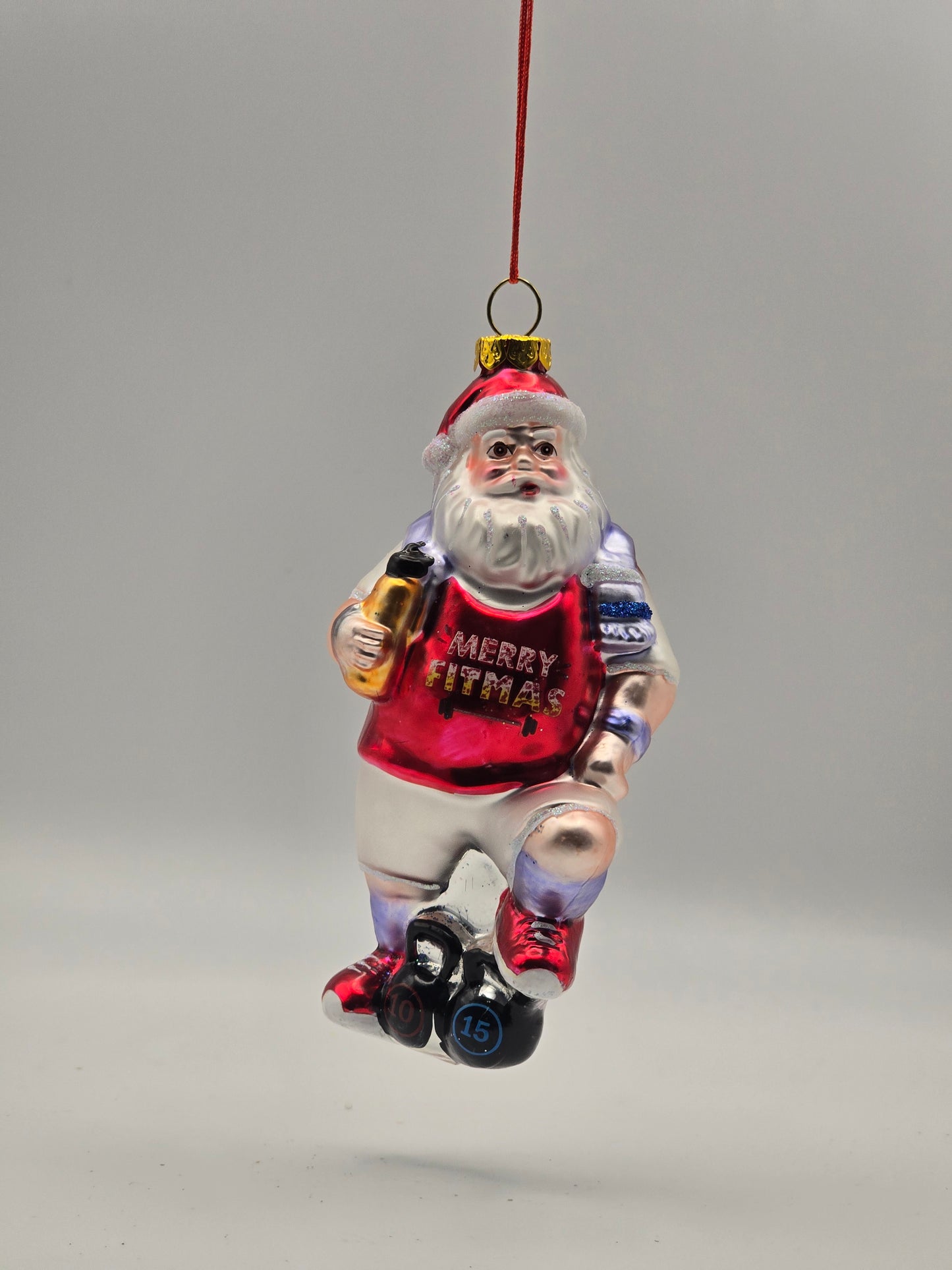 Weihnachtsmann Merry Fitness Fitmas