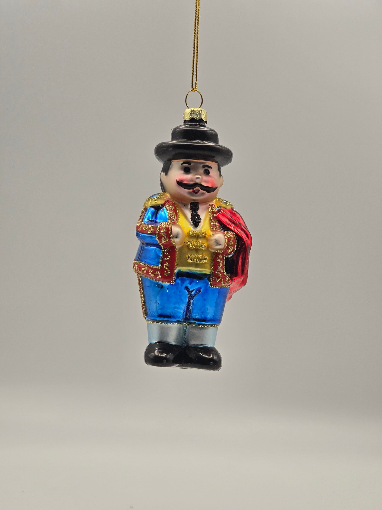 Torero Spanier blau-rot