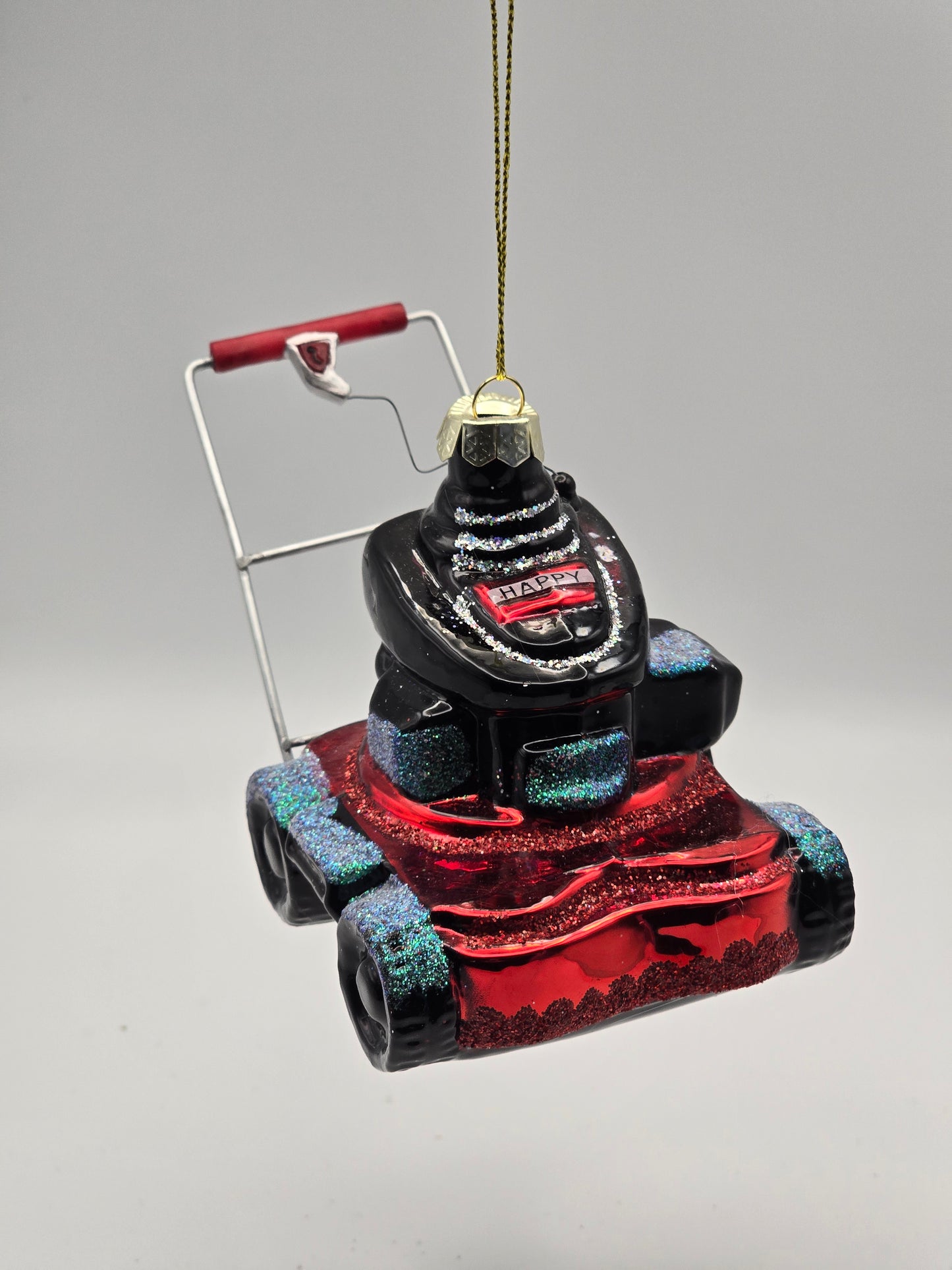 Rasenmäher rot-schwarz groß
