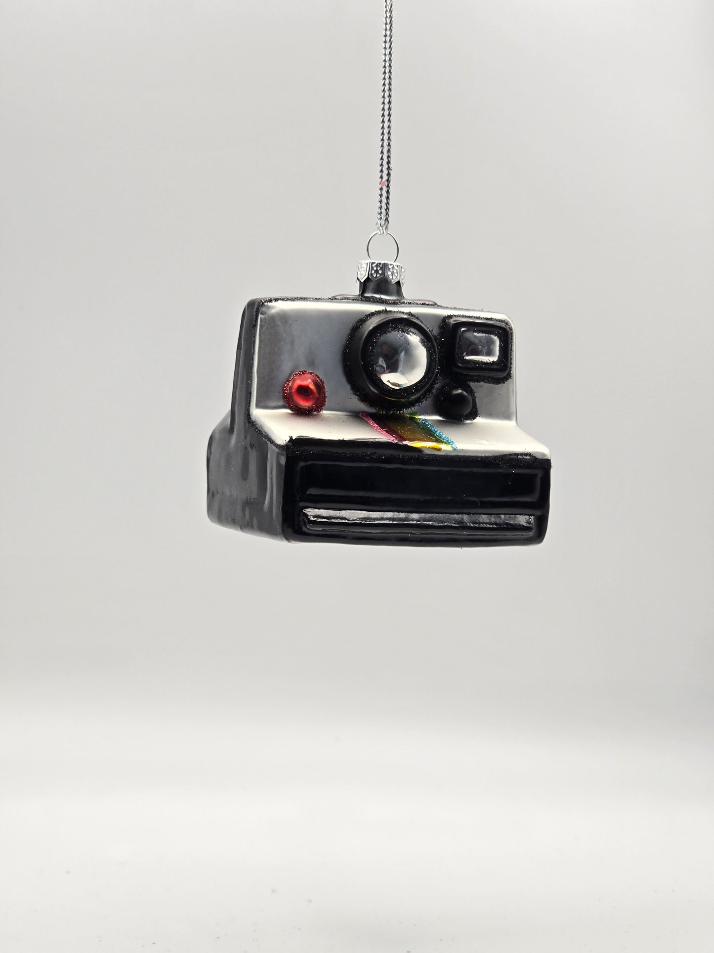 Polaroid Kamera schwarz-silber