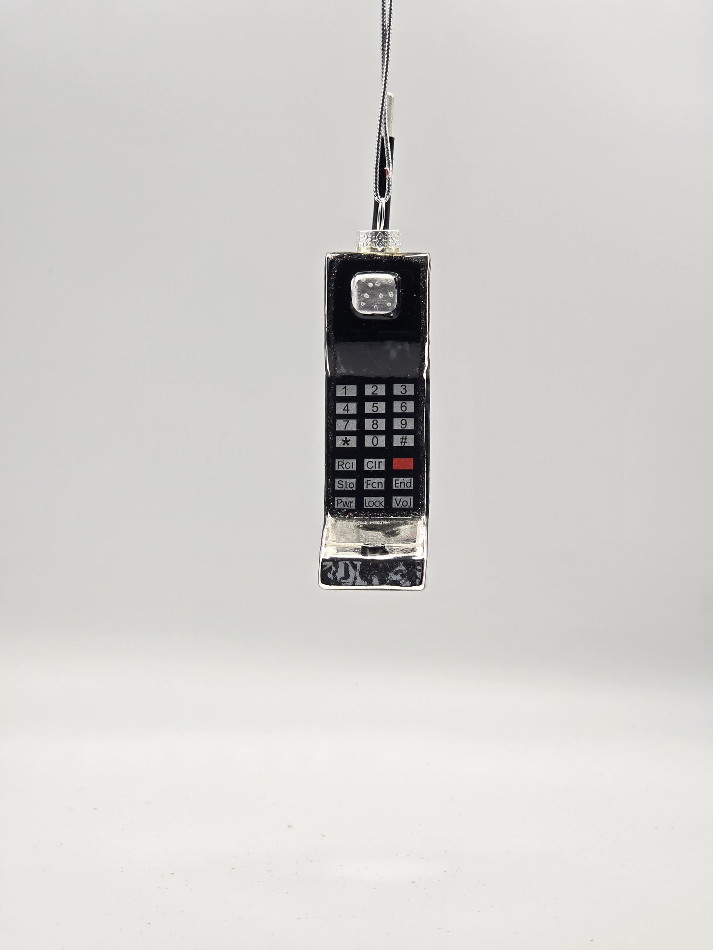 Satellitentelefon schwarz-silber