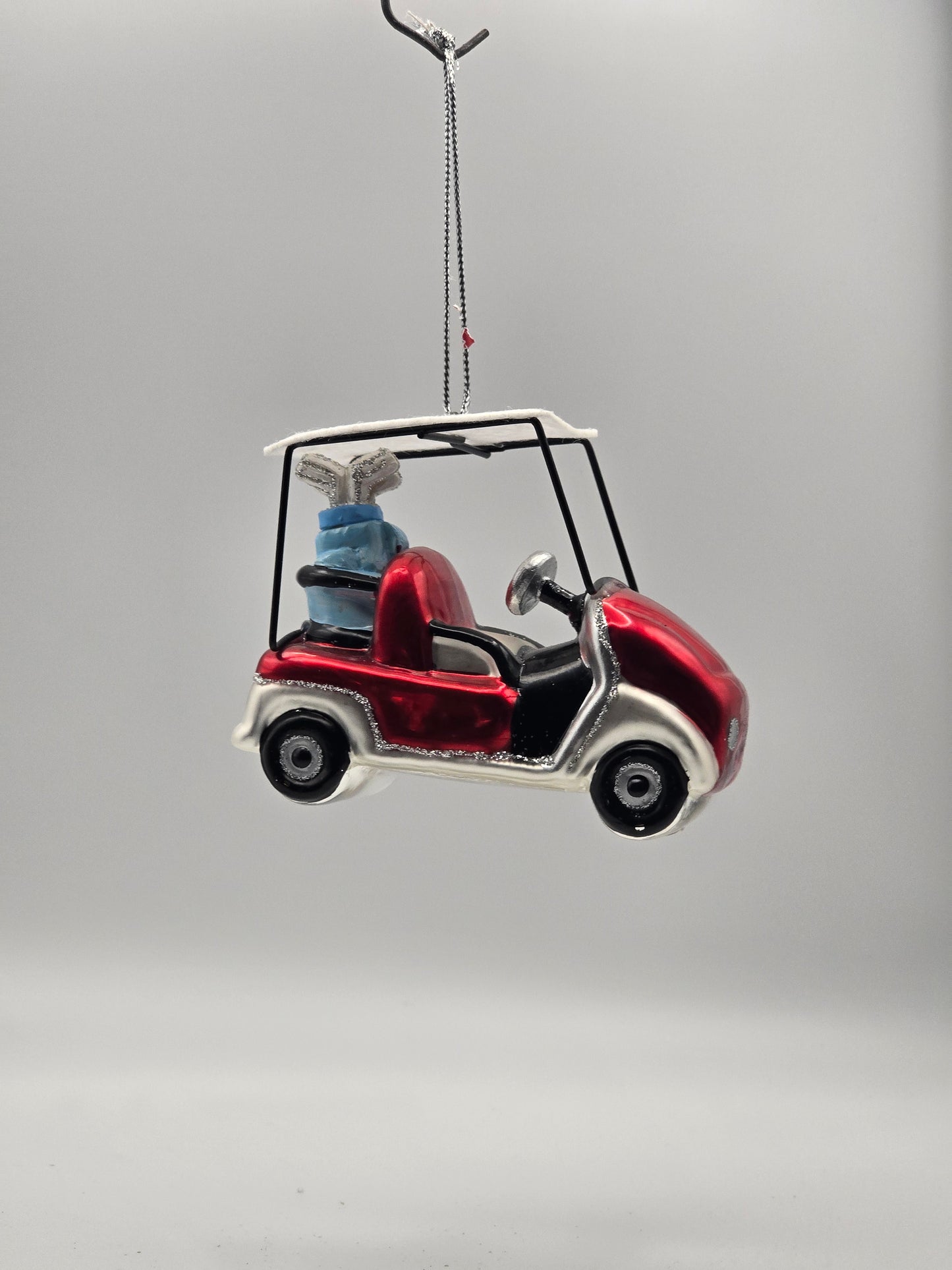 Golfcart Golfmobil rot