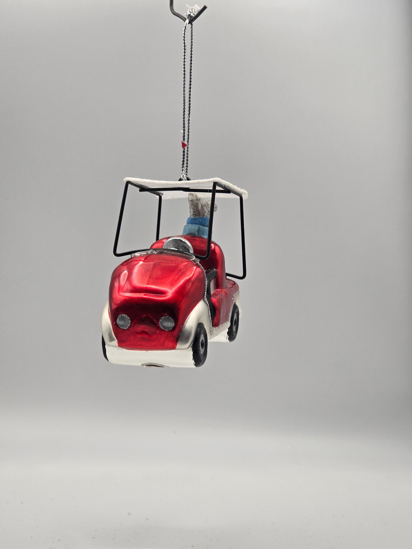 Golfcart Golfmobil rot