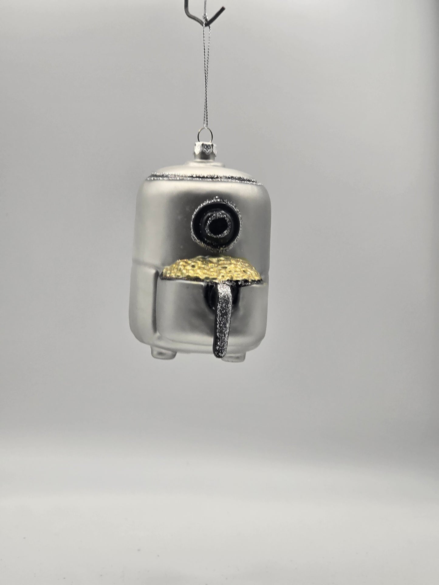 Airfryer Heißluftfritteuse silber