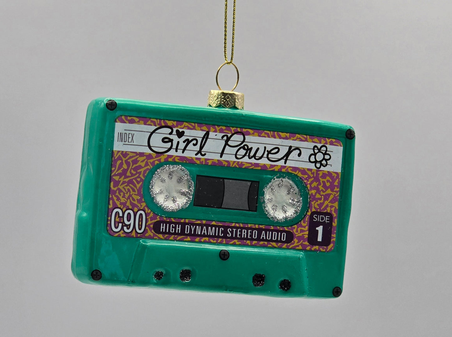 Musik Kassette Boy Band / Girl Power türkis