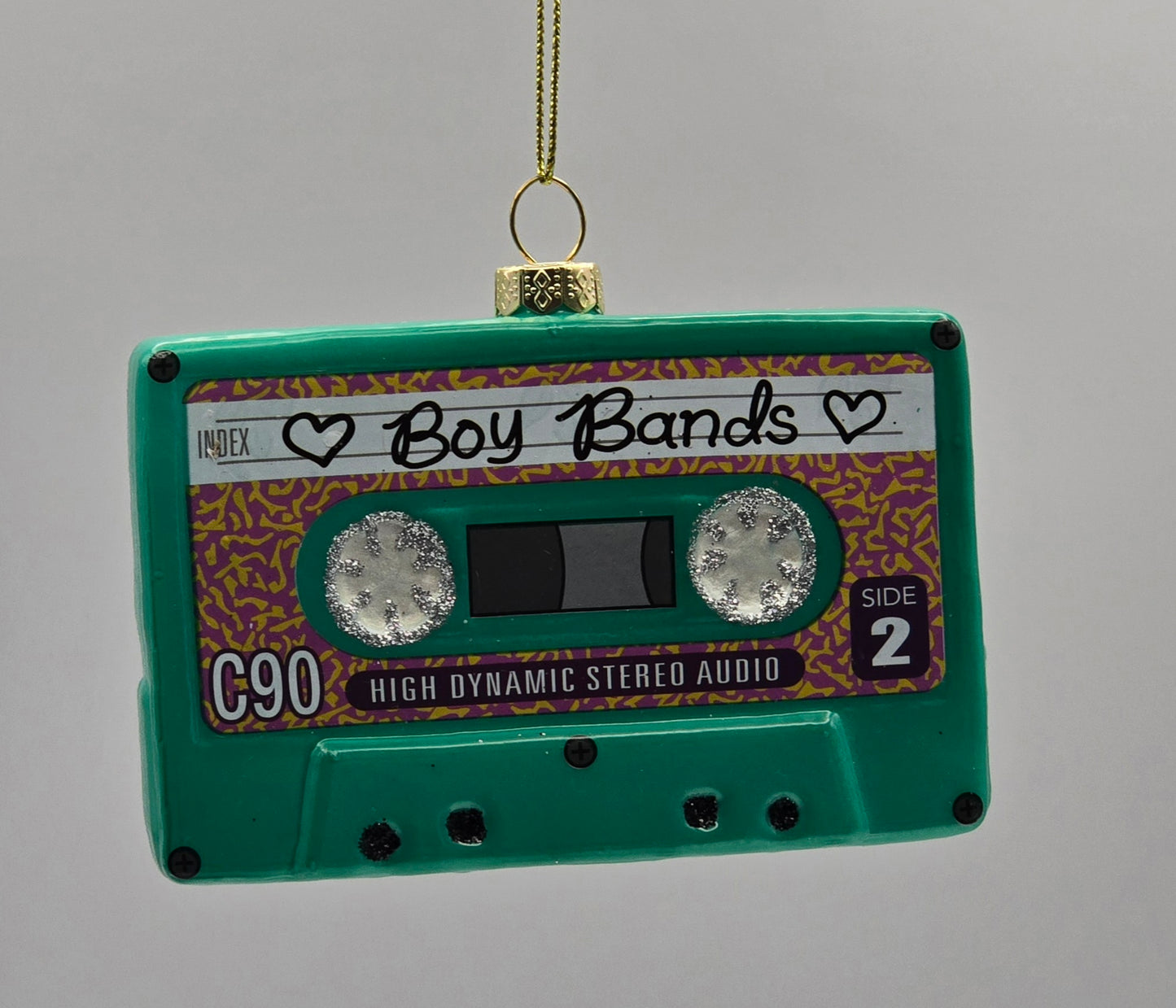 Musik Kassette Boy Band / Girl Power türkis