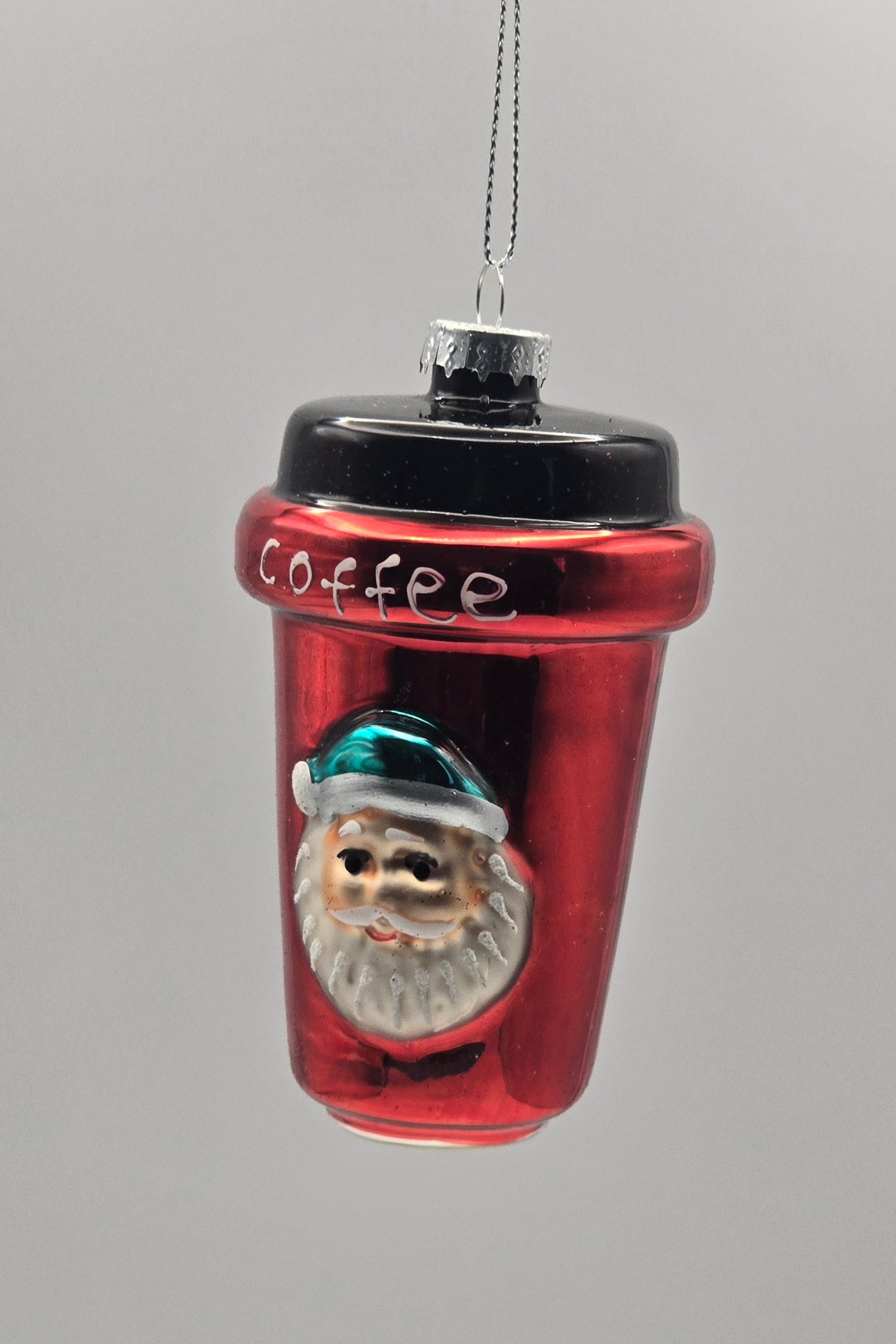 Roter Kaffee Thermobecher Coffee