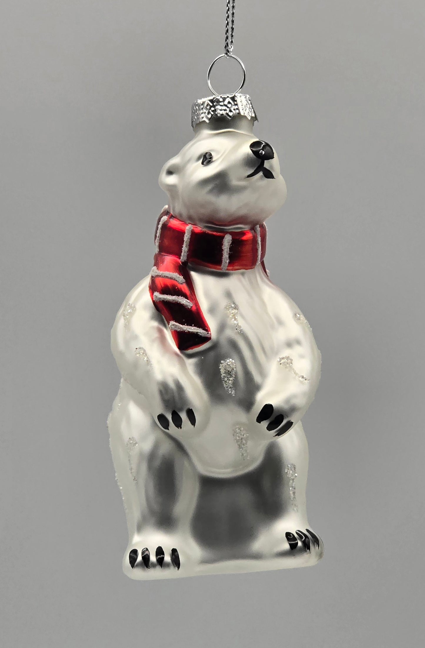 Eisbär Cola roter Schal