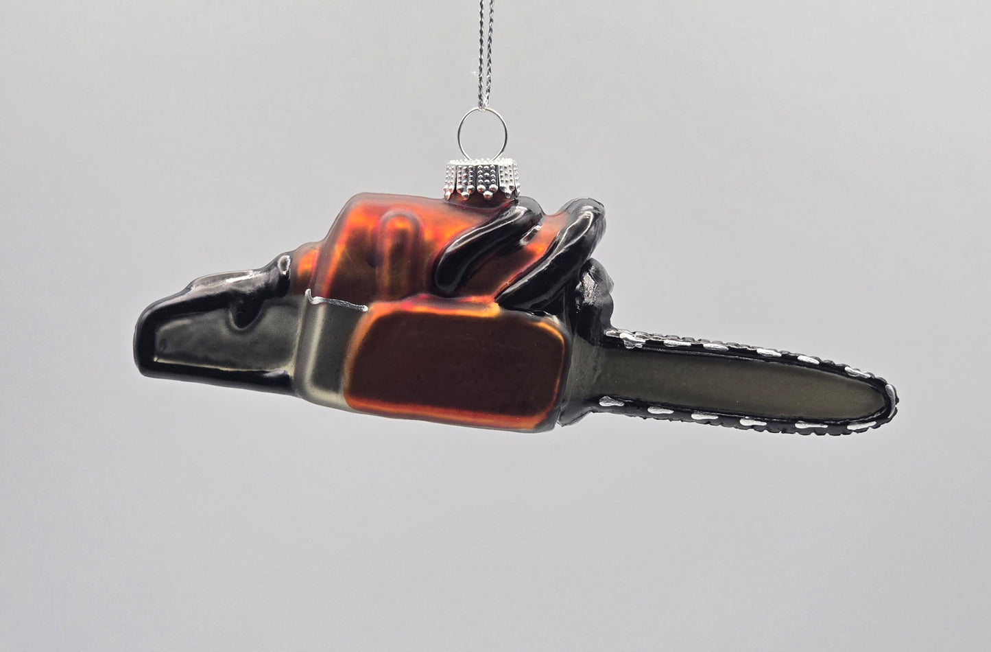 Kettensäge orange schwarz