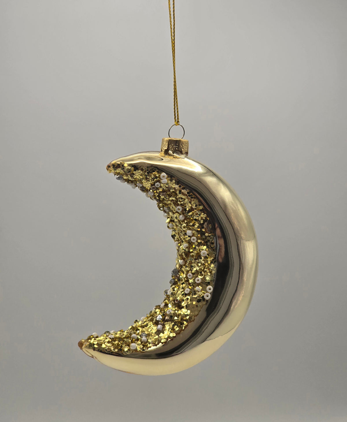 Halbmond gold glitzern #26