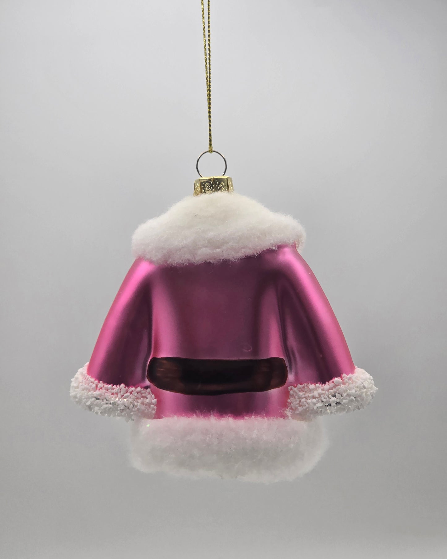 Weihnachtsmann Anzug pink flauschig #26