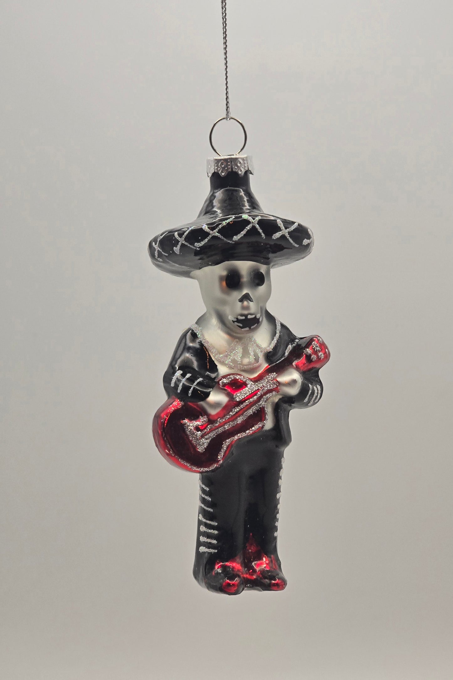 Xolo Xoloitzcuintle Mexiko Hund mit roter Gitarre #27