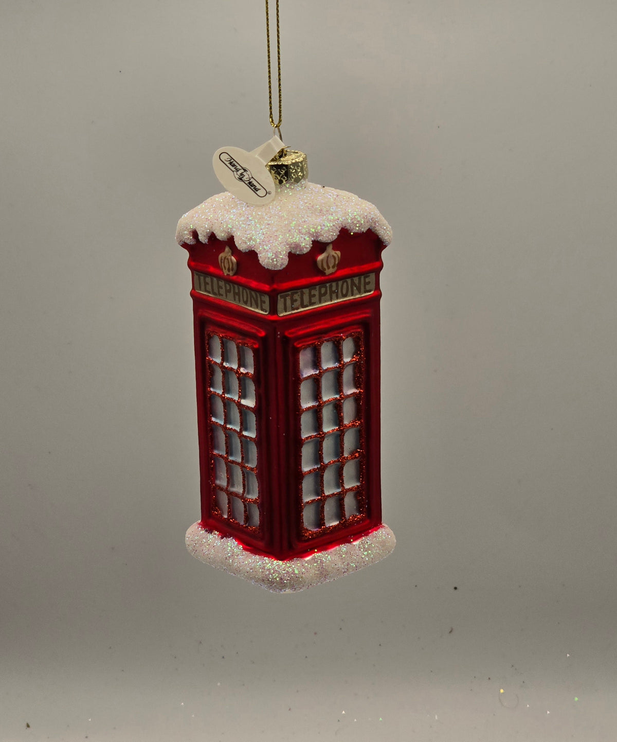 Telefonzelle London rot-weiß #28