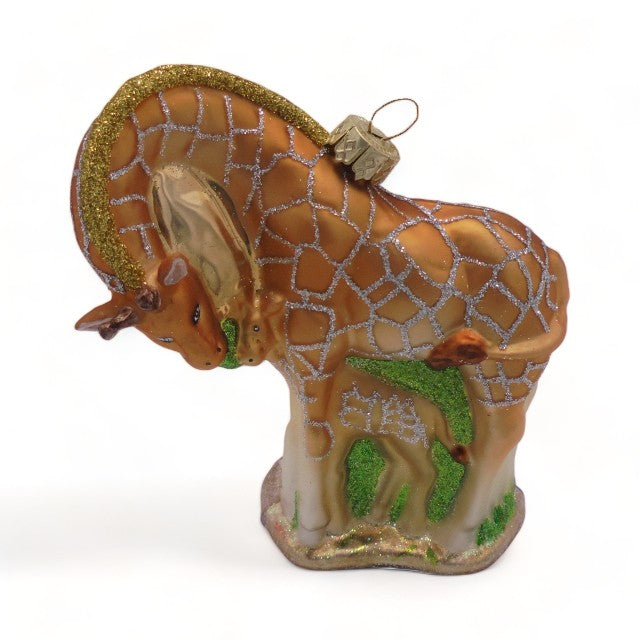 Giraffe mit Jungem