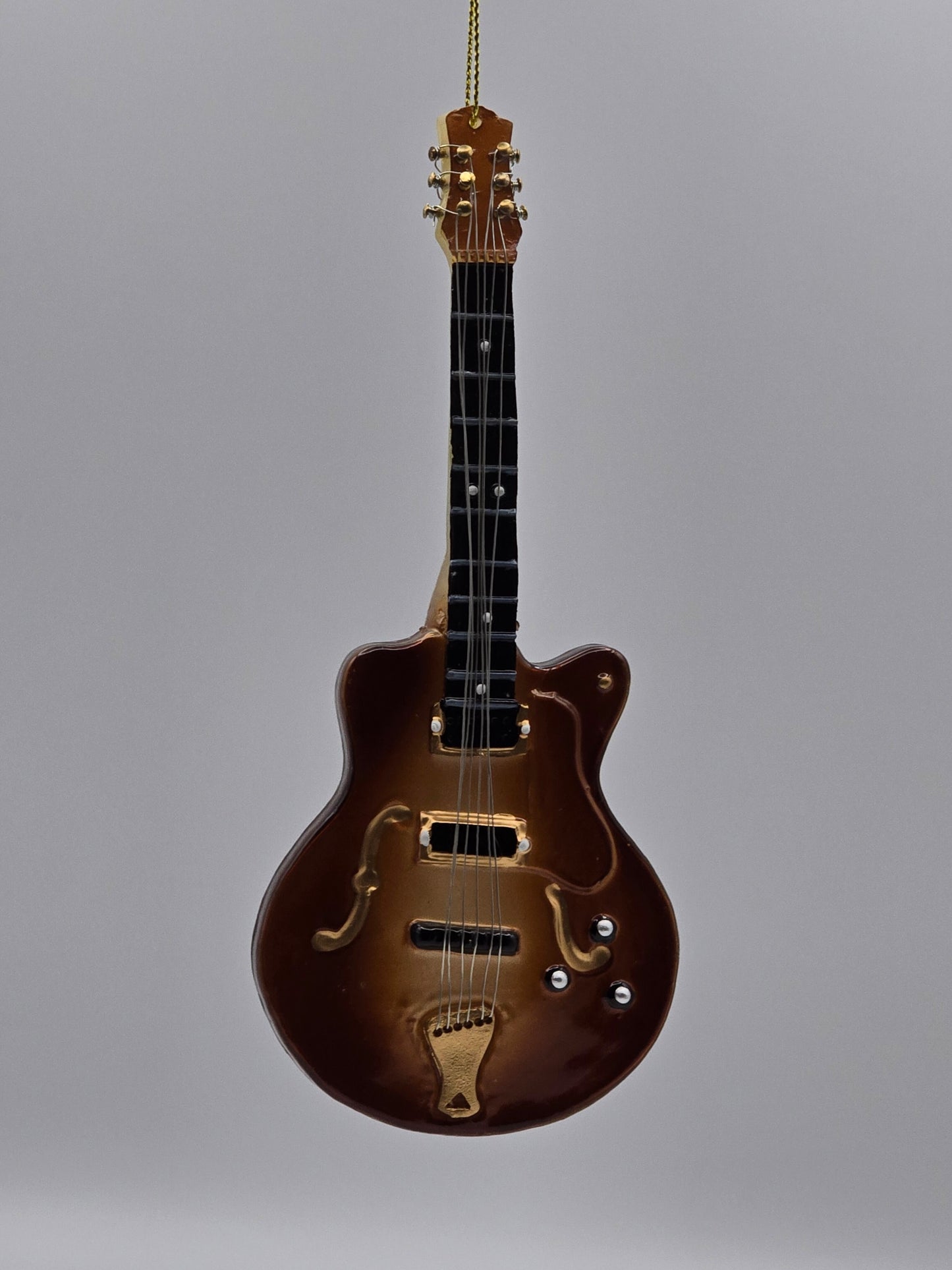 E-Gitarre braun