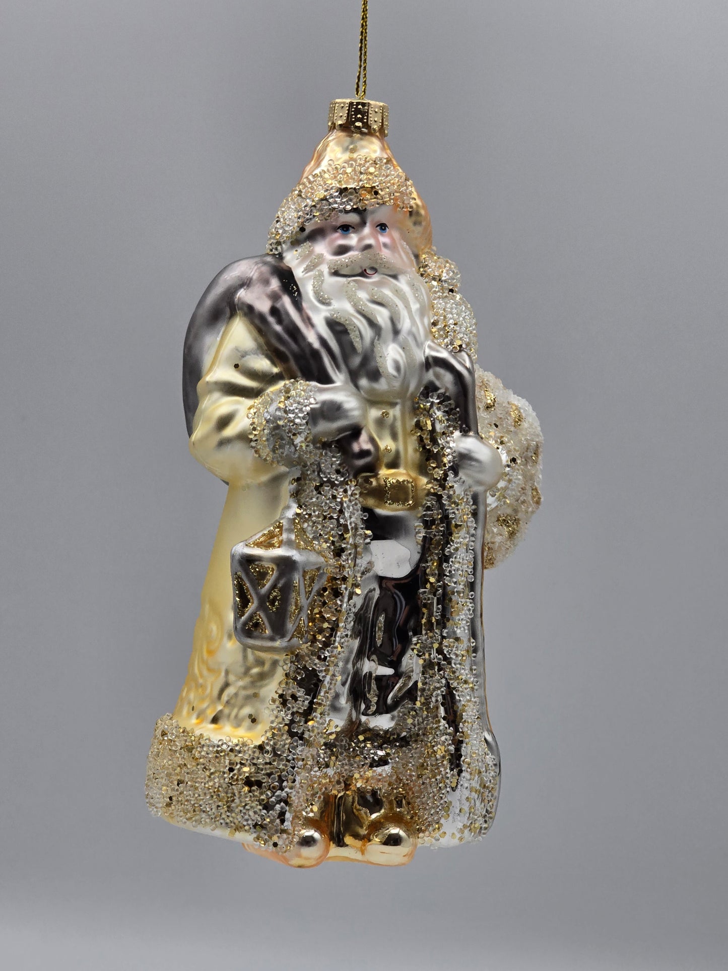 Weihnachtsmann gold groß