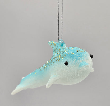 Delfin hellblau