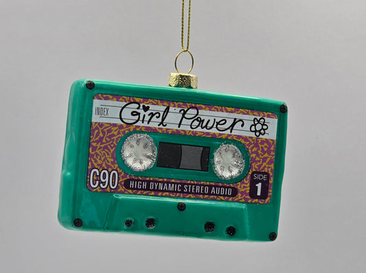 Musik Kassette Boy Band / Girl Power türkis