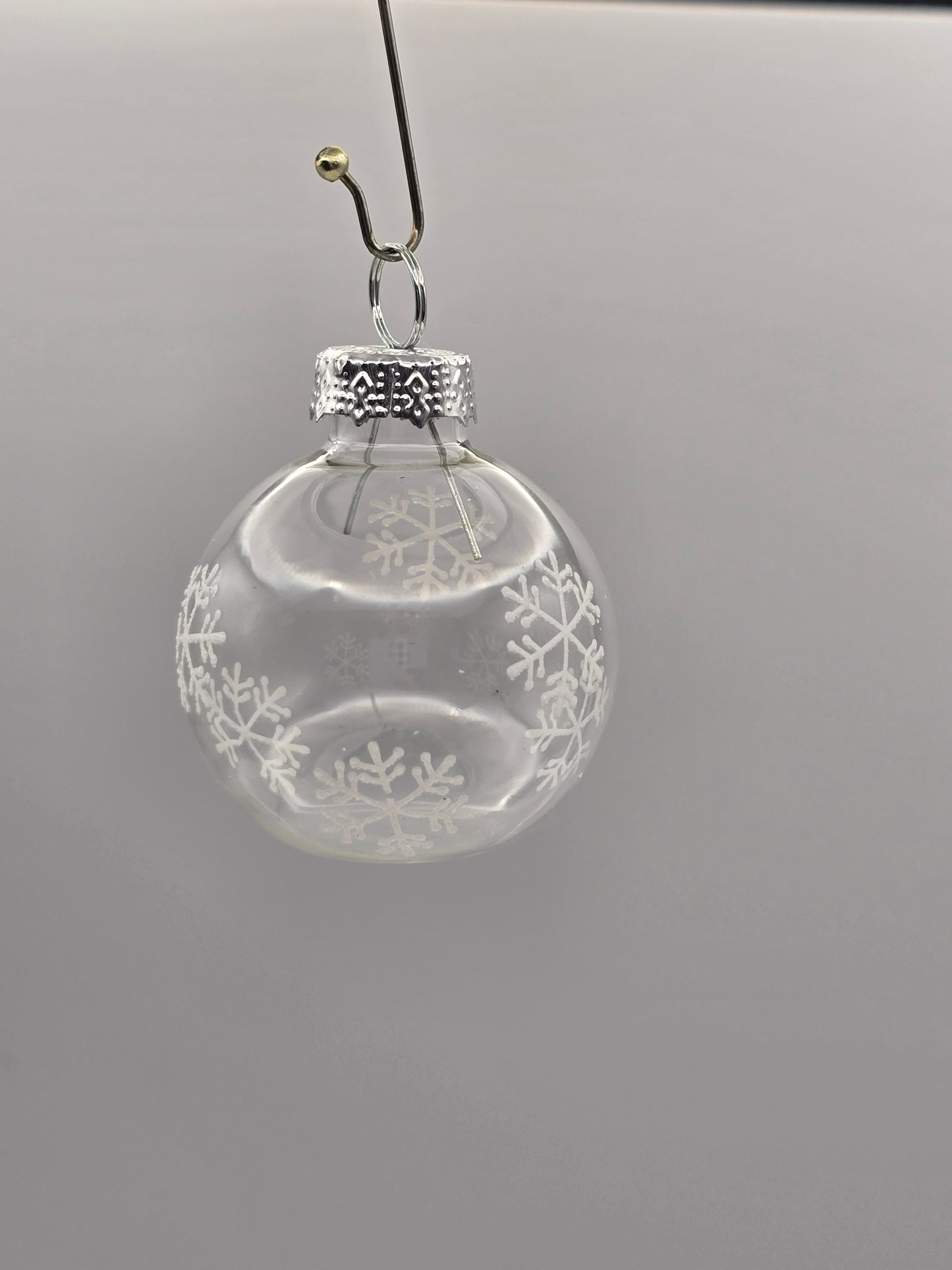 Namensschilder Glas Kugel zum Hinstellen 6er Set