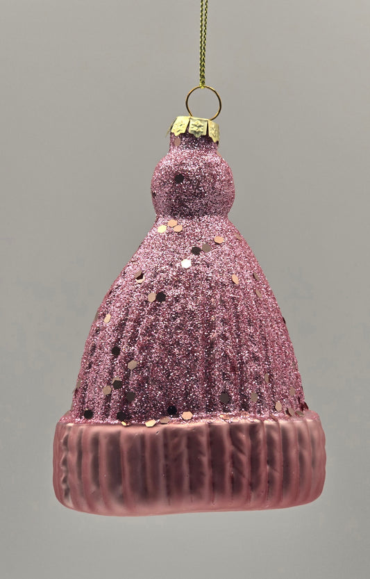 Strickmütze rosa