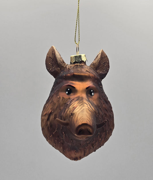 Wildschwein Keiler braun
