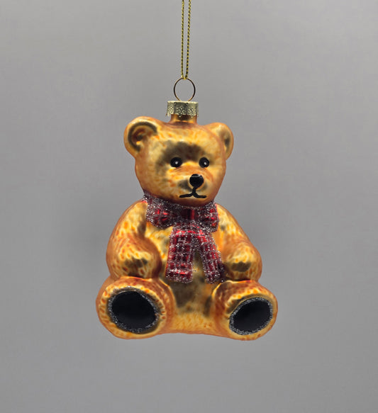 Teddy mit roter Schleife