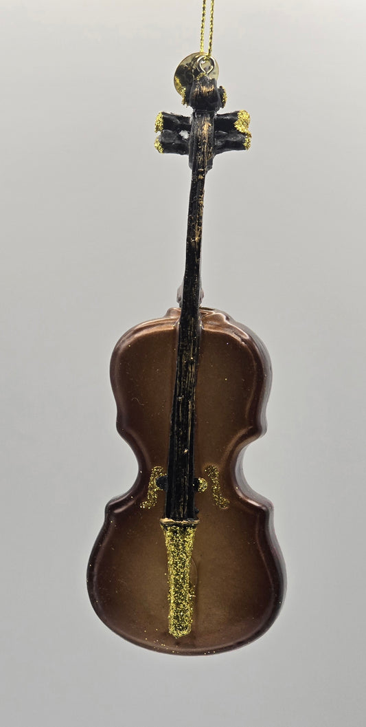 Kontrabass braun gold