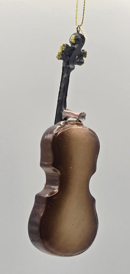 Kontrabass braun gold