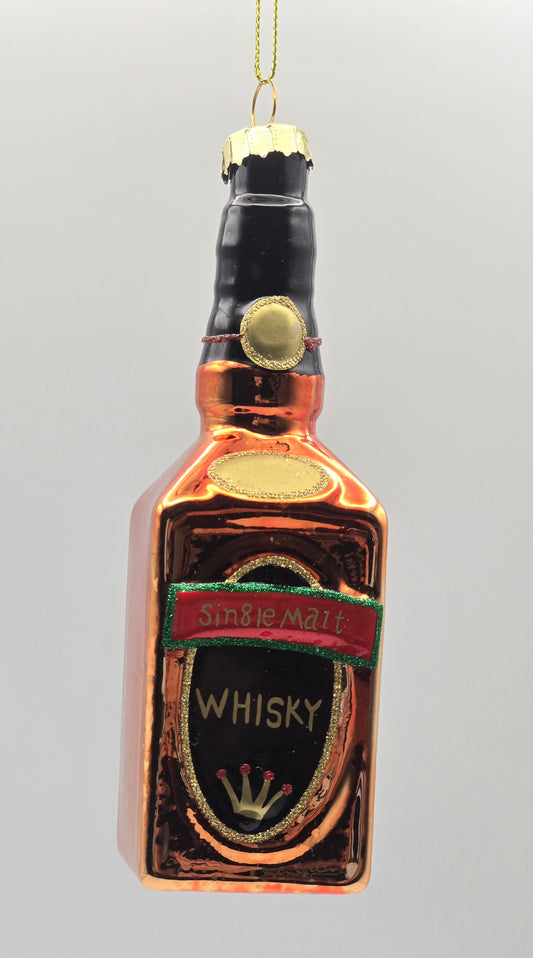 Single Malt Whisky Flasche kupfer
