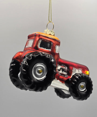 Trecker Traktor rot orange
