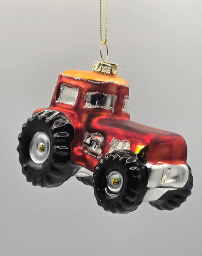 Trecker Traktor rot orange