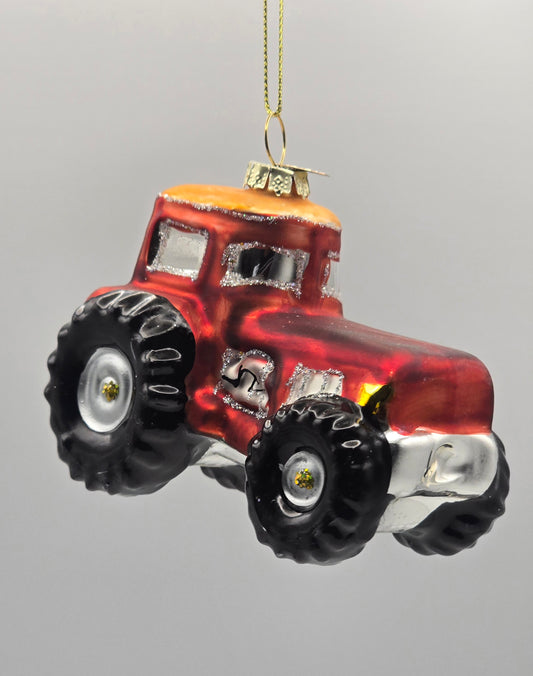 Trecker Traktor rot orange