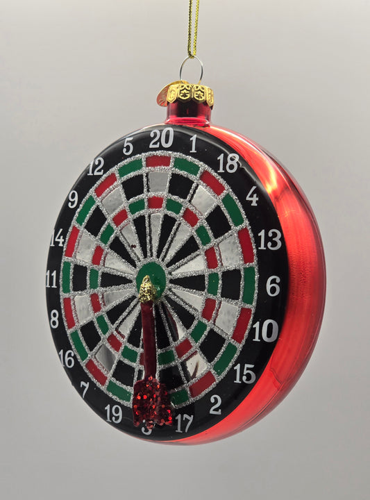 Dartscheibe mit Pfeil