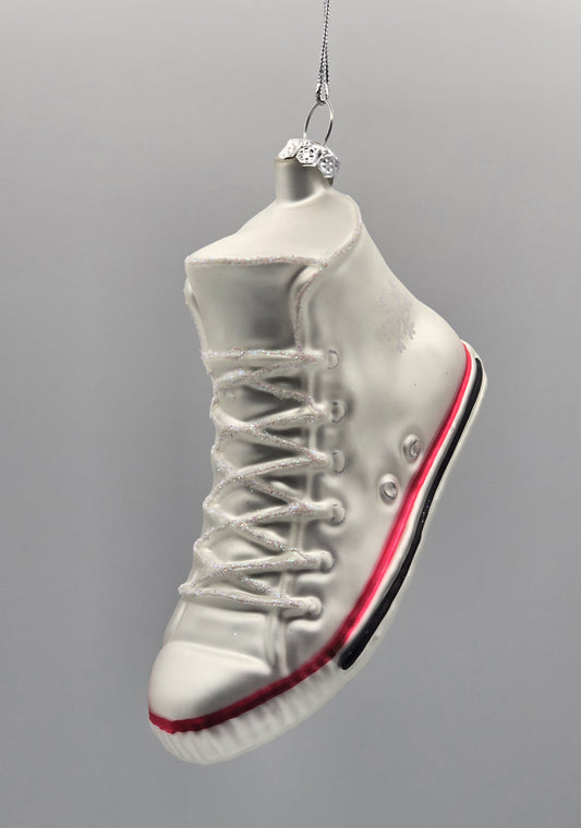 Weißer Schuh Vans mit Schneeflocke