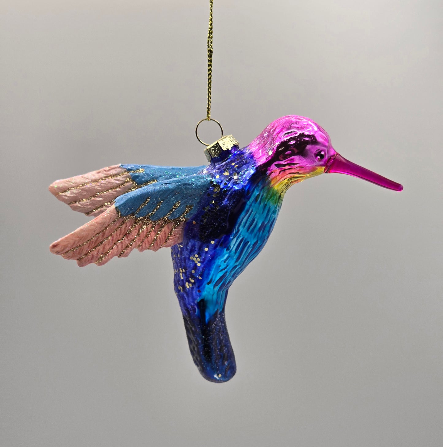 Kolibri bunt pink blau