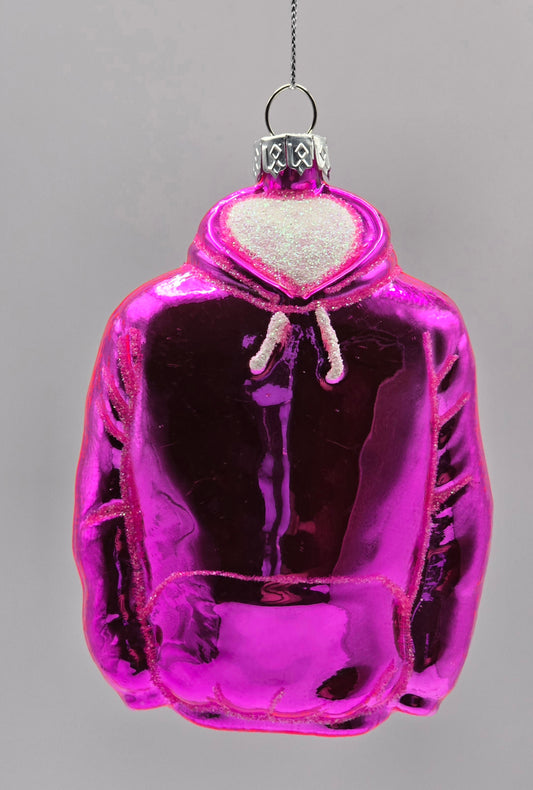 Ski Jacke Hoodie pink
