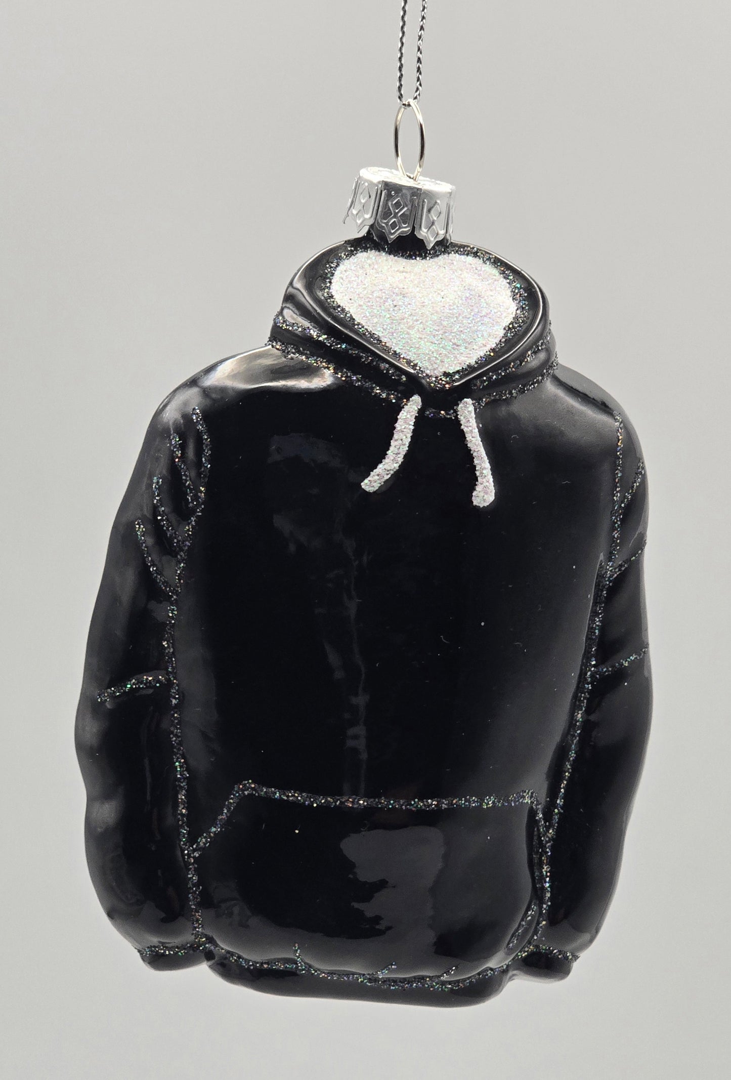 Ski Jacke Hoodie schwarz