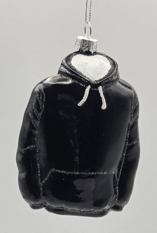 Ski Jacke Hoodie schwarz