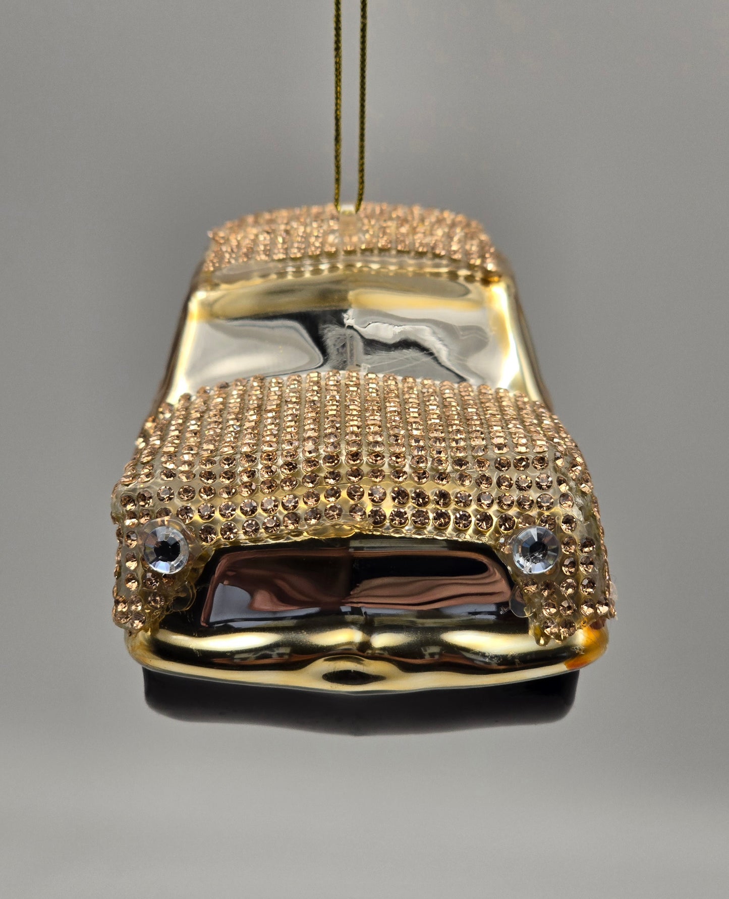 Auto gold mit Strass Steinen