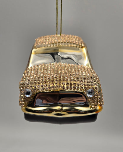 Auto gold mit Strass Steinen