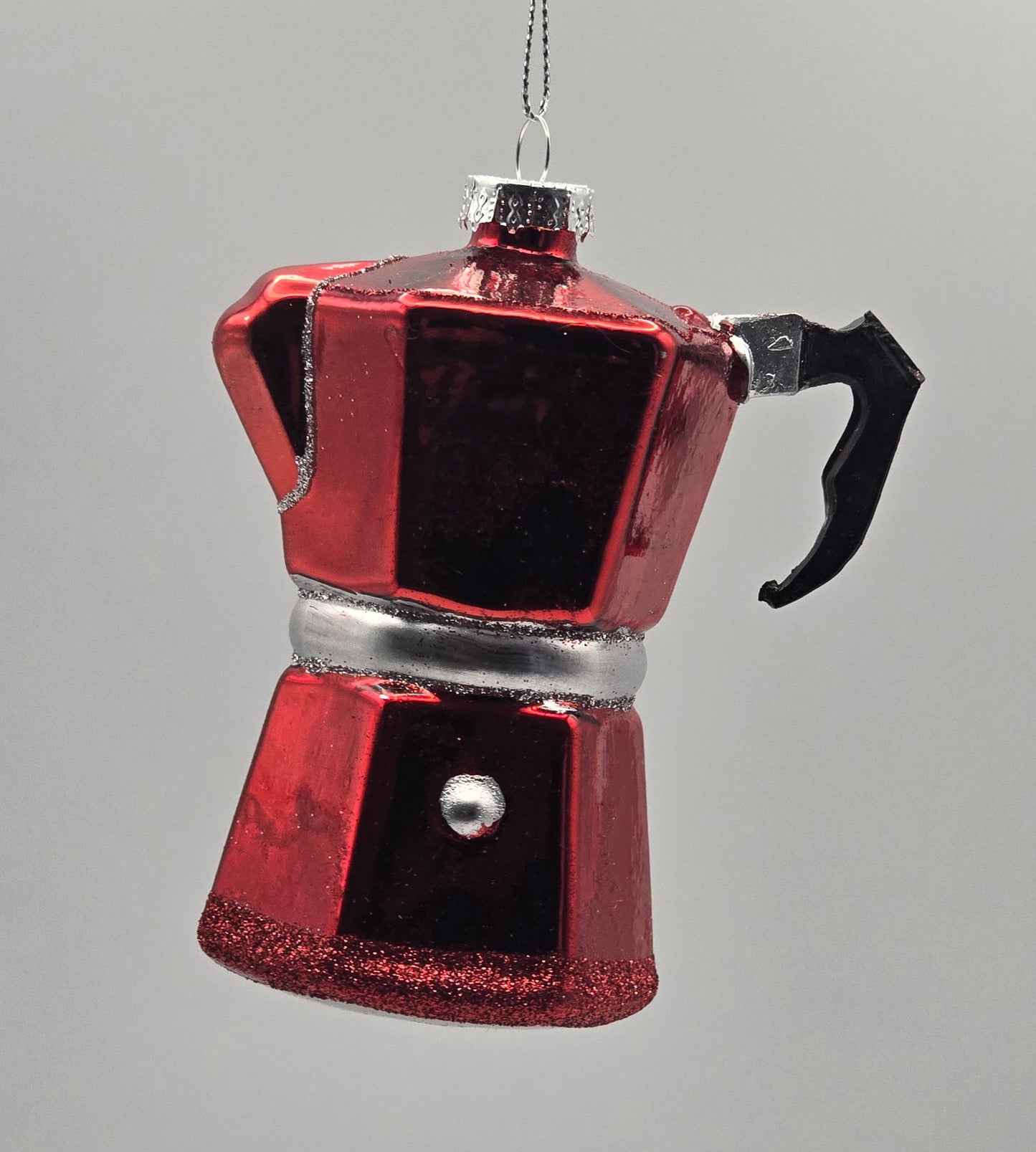 Rote Kaffee Kanne Espresso