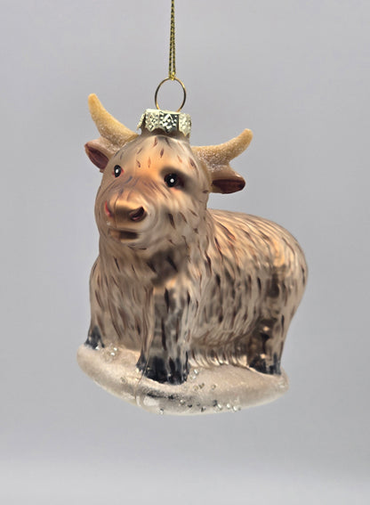 Yak braun Rind Bison