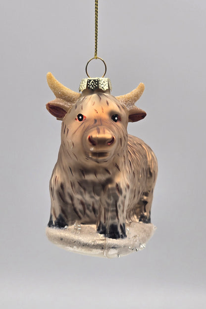 Yak braun Rind Bison