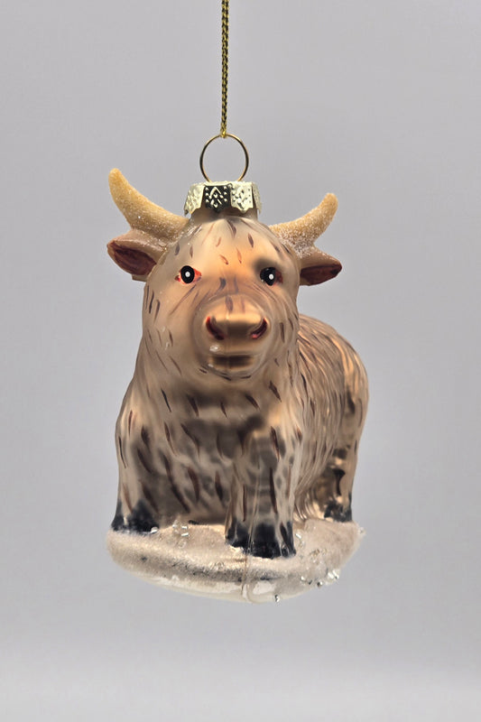 Yak braun Rind Bison