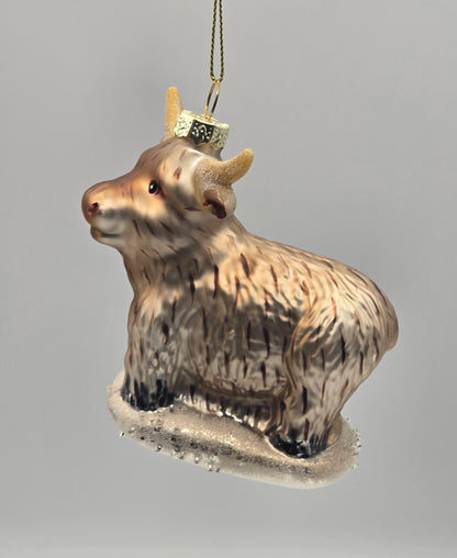 Yak braun Rind Bison