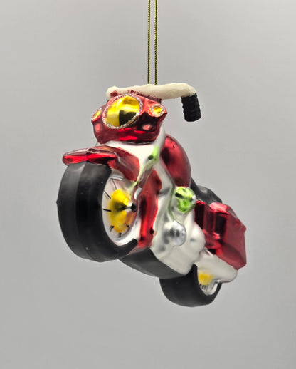 Motorrad Chopper rot #18