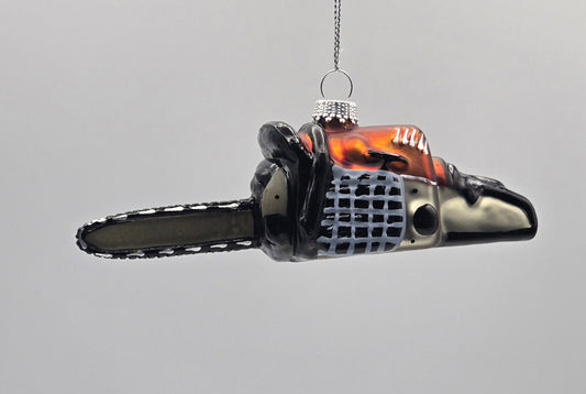 Kettensäge orange schwarz