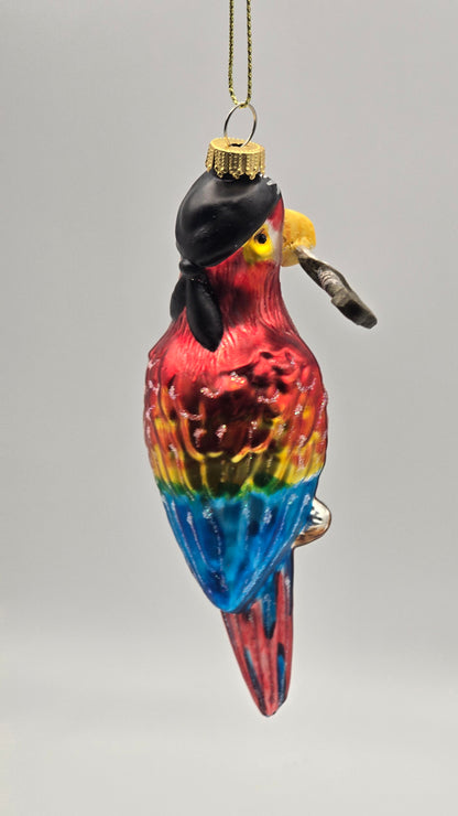 Piraten Papagei bunt schwert