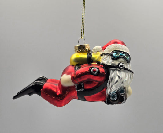 Weihnachtsmann Taucher