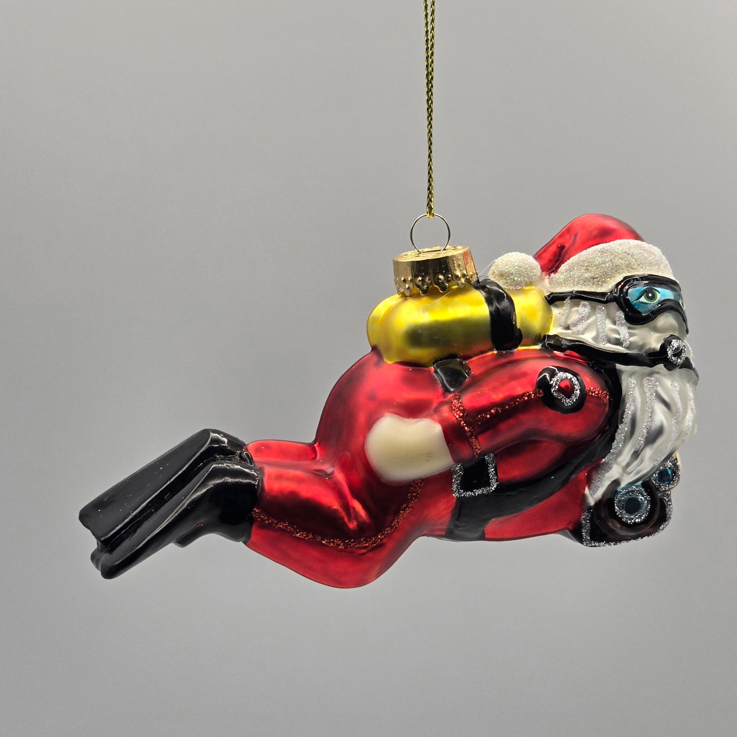 Weihnachtsmann Taucher